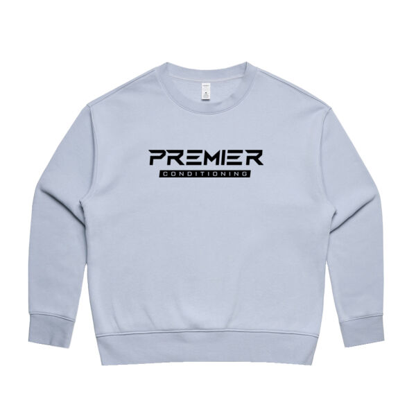 Premier Threads Wo's Relax Crew - Powder Thumbnail