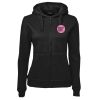 JB's LADIES FULL ZIP FLEECY HOODIE Thumbnail